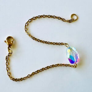 Pulsera escarabajo cristal