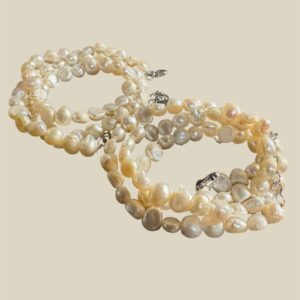 Choker perla barrocas 5mm