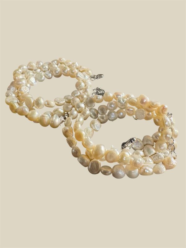 Choker perla barrocas 5mm