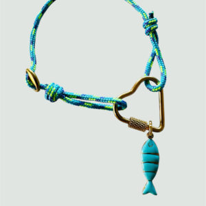 Pulsera alpinista mosquetón