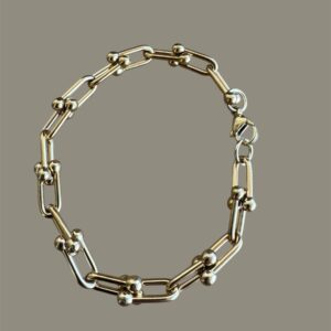 Pulsera dorada nautica