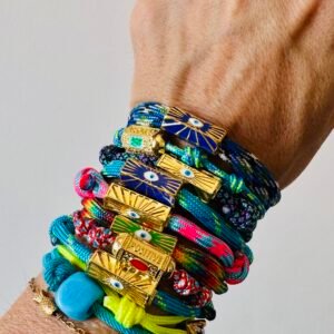 Pulseira paracord tubito turco