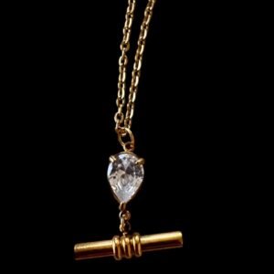 Colar gota T bar